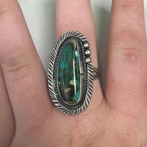 Sterling Silver and Turquoise Ring